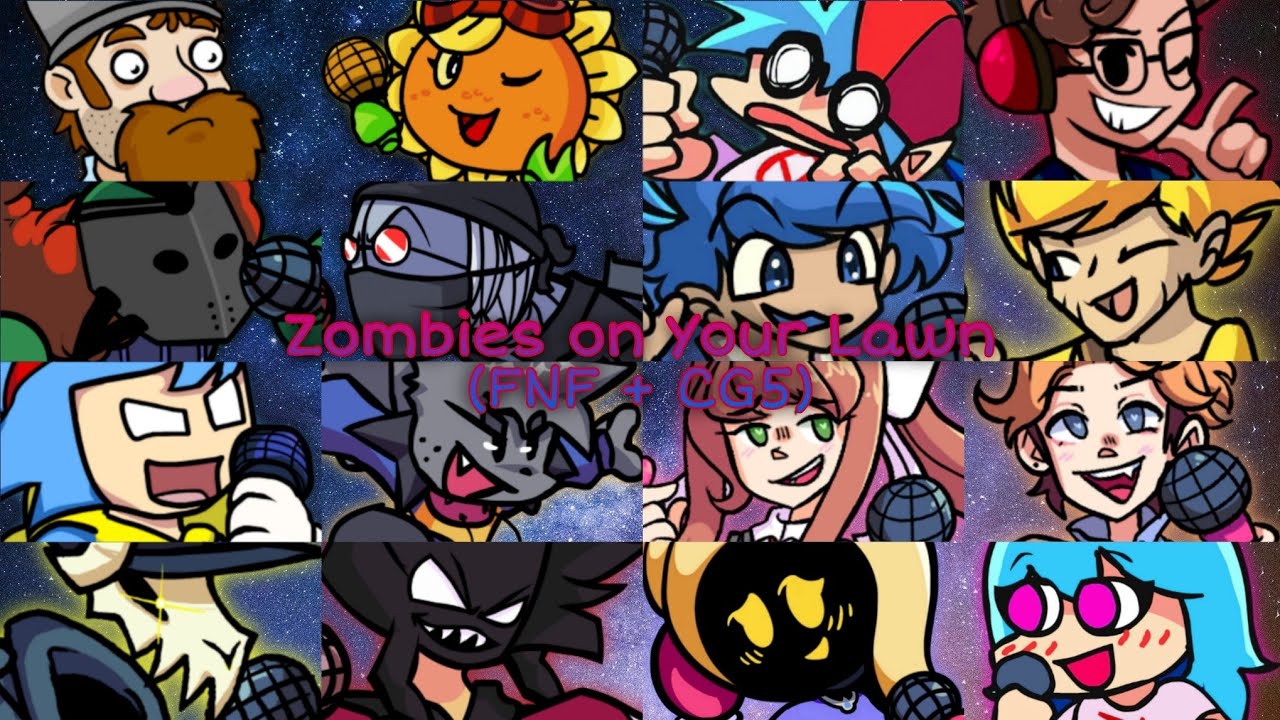 Zombies on Your Lawn (FNF + CG5)