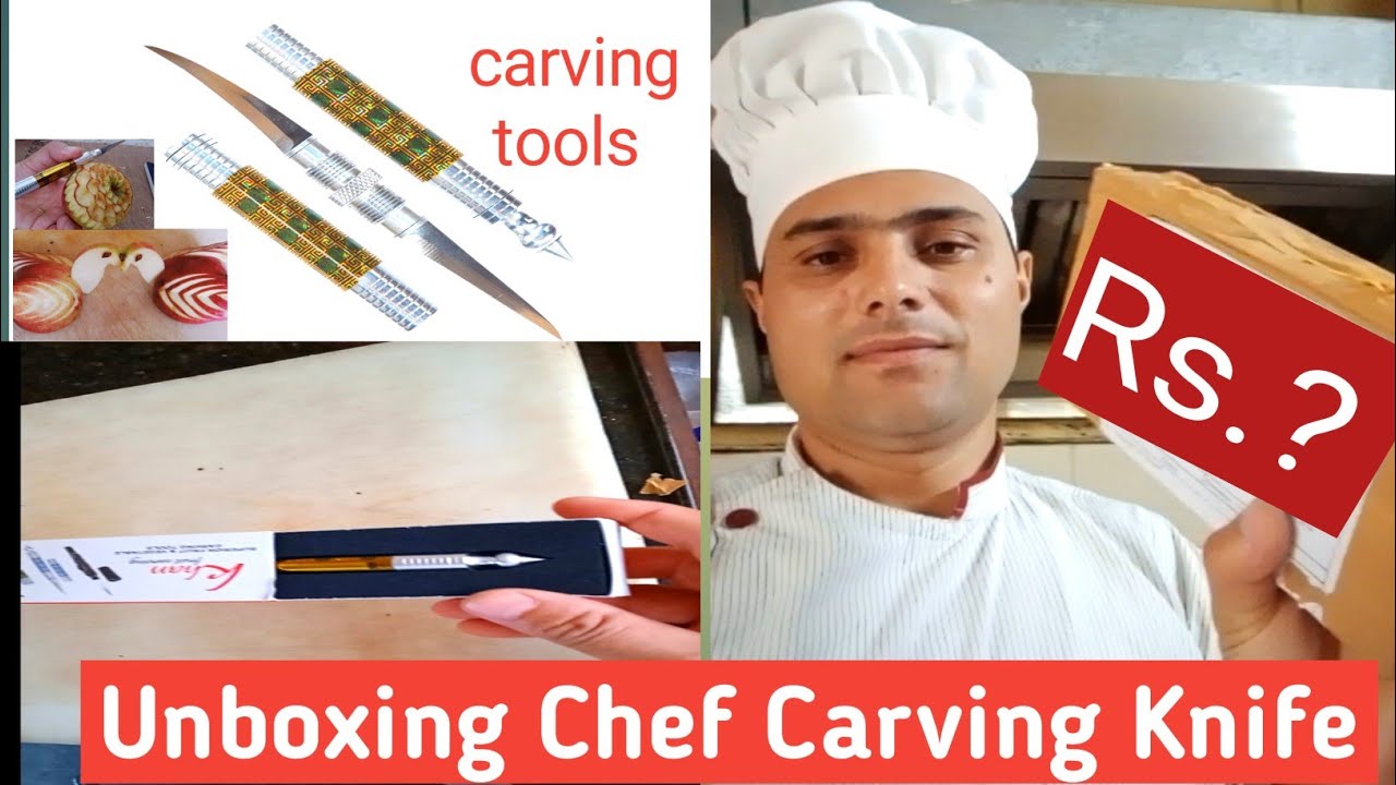 Unboxing Carving Knife | Best carving tool unboxing in hindi | Chef carving knife