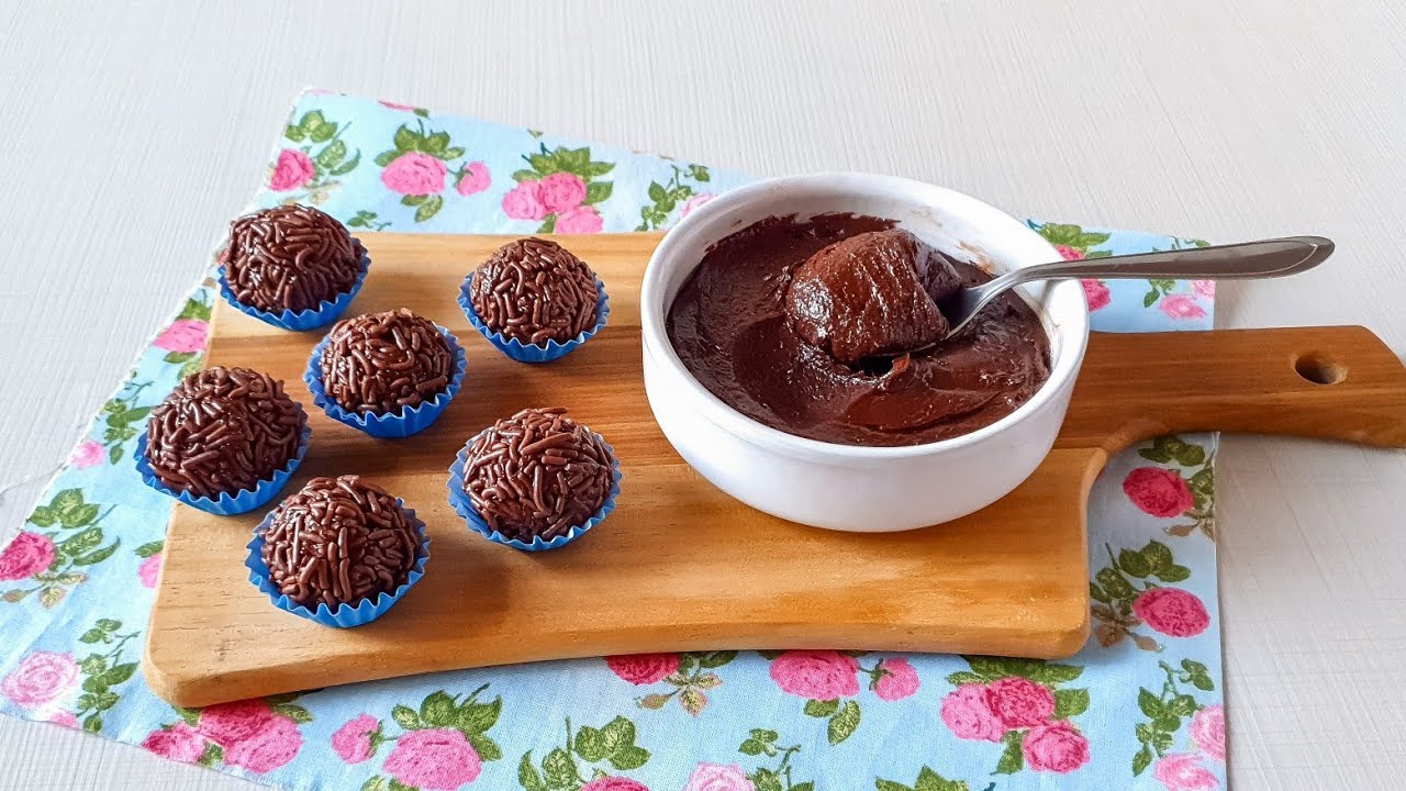 RECEITA DE BRIGADEIRO SEM IR AO FOGO - Brigadeiro Fácil com 3 Ingredientes.