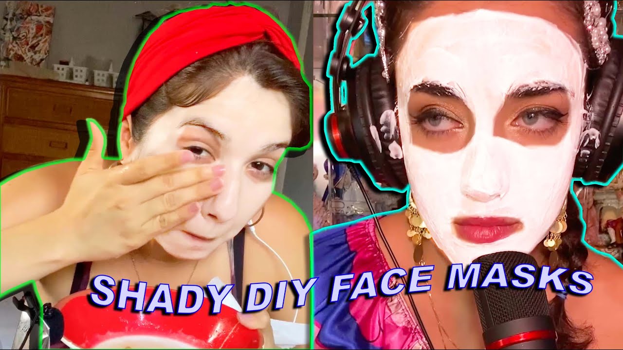 ASMR Shady DIY Face Mask