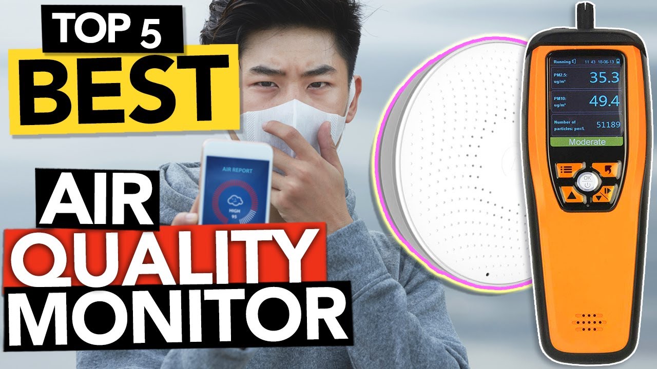 ✅ TOP 5 Best Air Quality Monitor [ Home Buyer's Guide ]