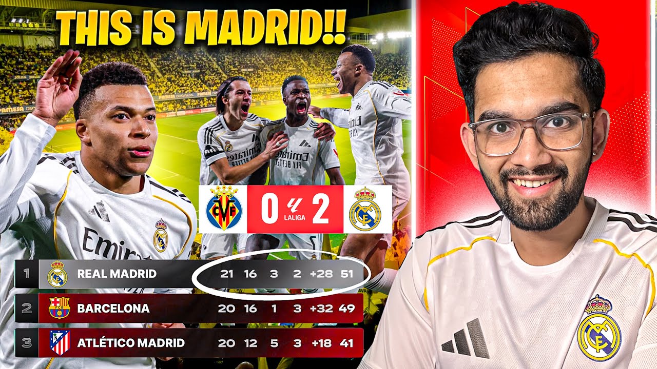 Can Real Madrid WIN La Liga?! Mbappe & Vinicius SMASH Villarreal!