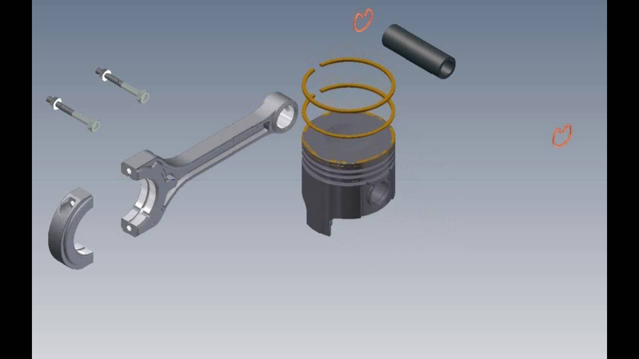 Piston & Connecting Rod Animation