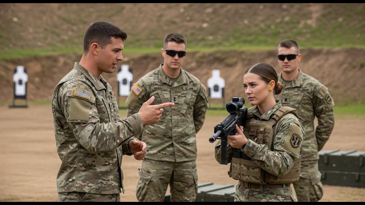He Tried to Teach Her How to Shoot — Not Knowing the Ex-SEAL Sniper Once Trained Him