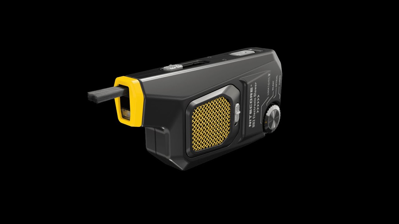 New Announced: Nitecore Blowerbaby Upgrade BB2 Electronic Cleaning Air Blower