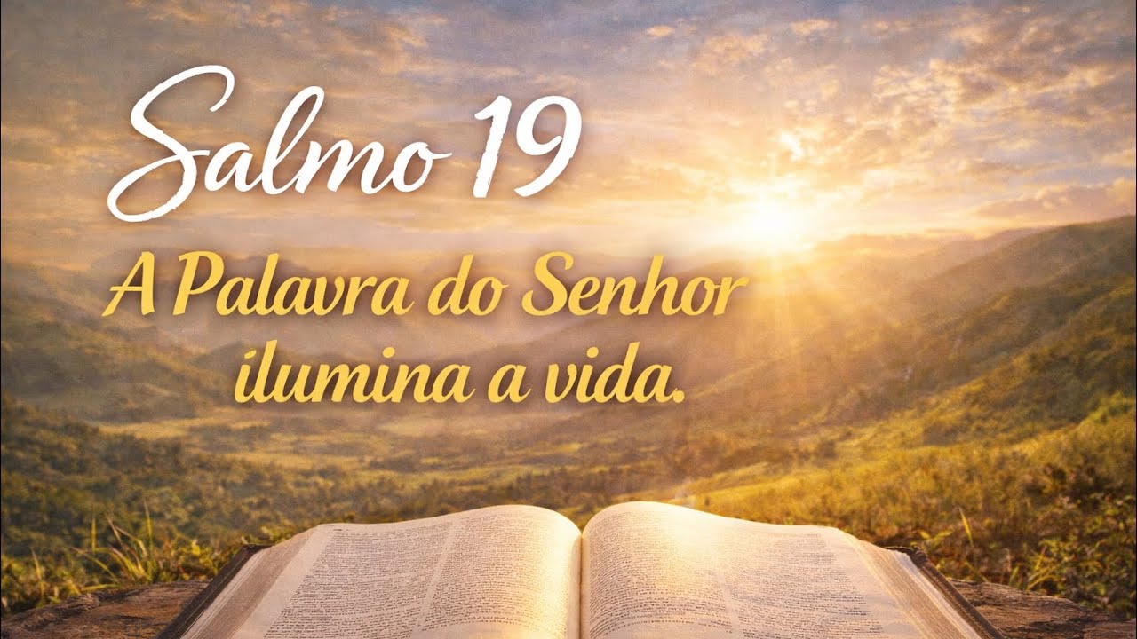 Salmo 19 — A Palavra do Senhor ilumina a vida | O céu proclama a glória de Deus. #Salmo19 #Oracao 