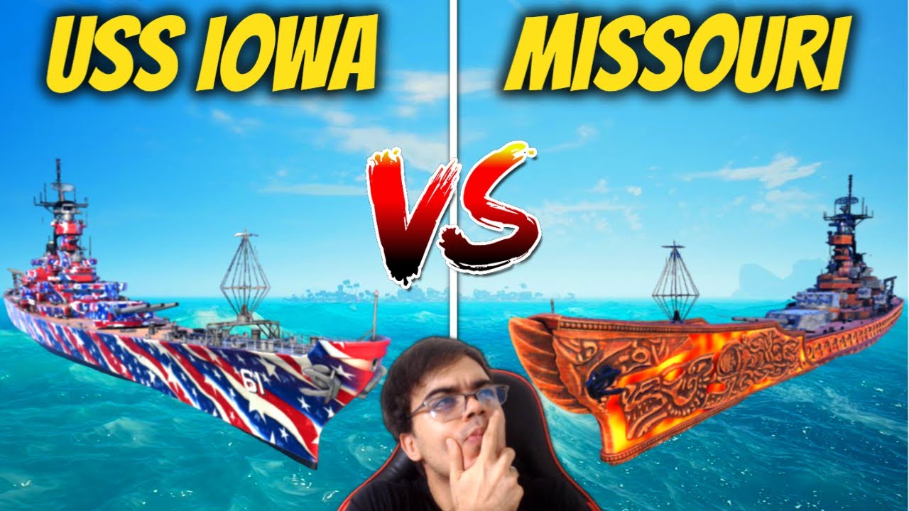 USS Iowa VS Missouri - Which Battleship Is Better In Modern Warships