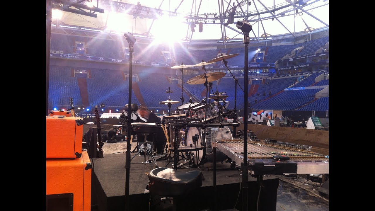 Schlagzeugschule München34 Blue Man Group Drumset