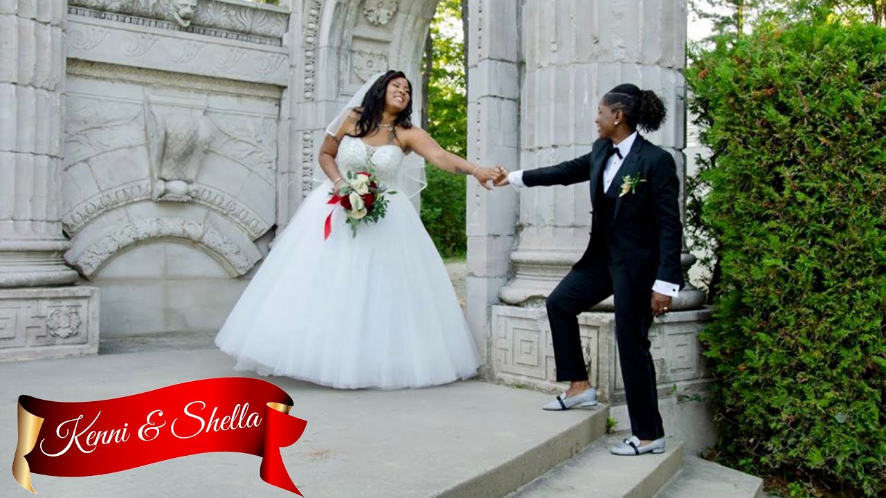 LESBIAN WEDDING! | LESBIAN COUPLE! | Kenni & Shella!
