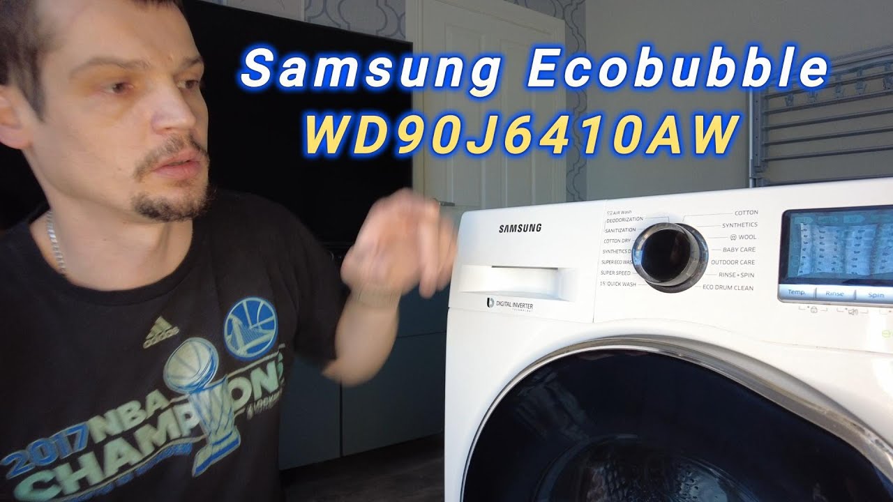SAMSUNG ECOBUBBLE WD90J6410AW # NAPRAWA PRALKI #