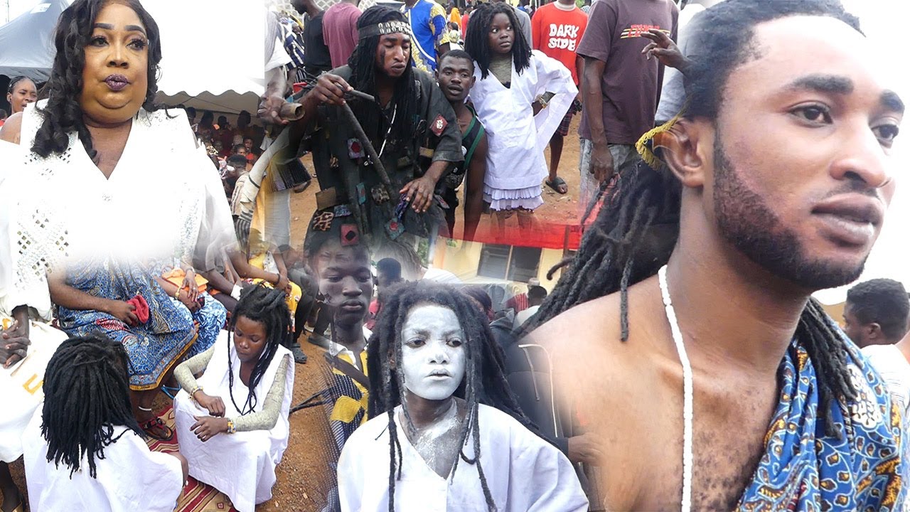Everybody was happy to see Nana Yaw and Nana Ama @ Agona - Akrofonso Yam Festival | SuroWiase
