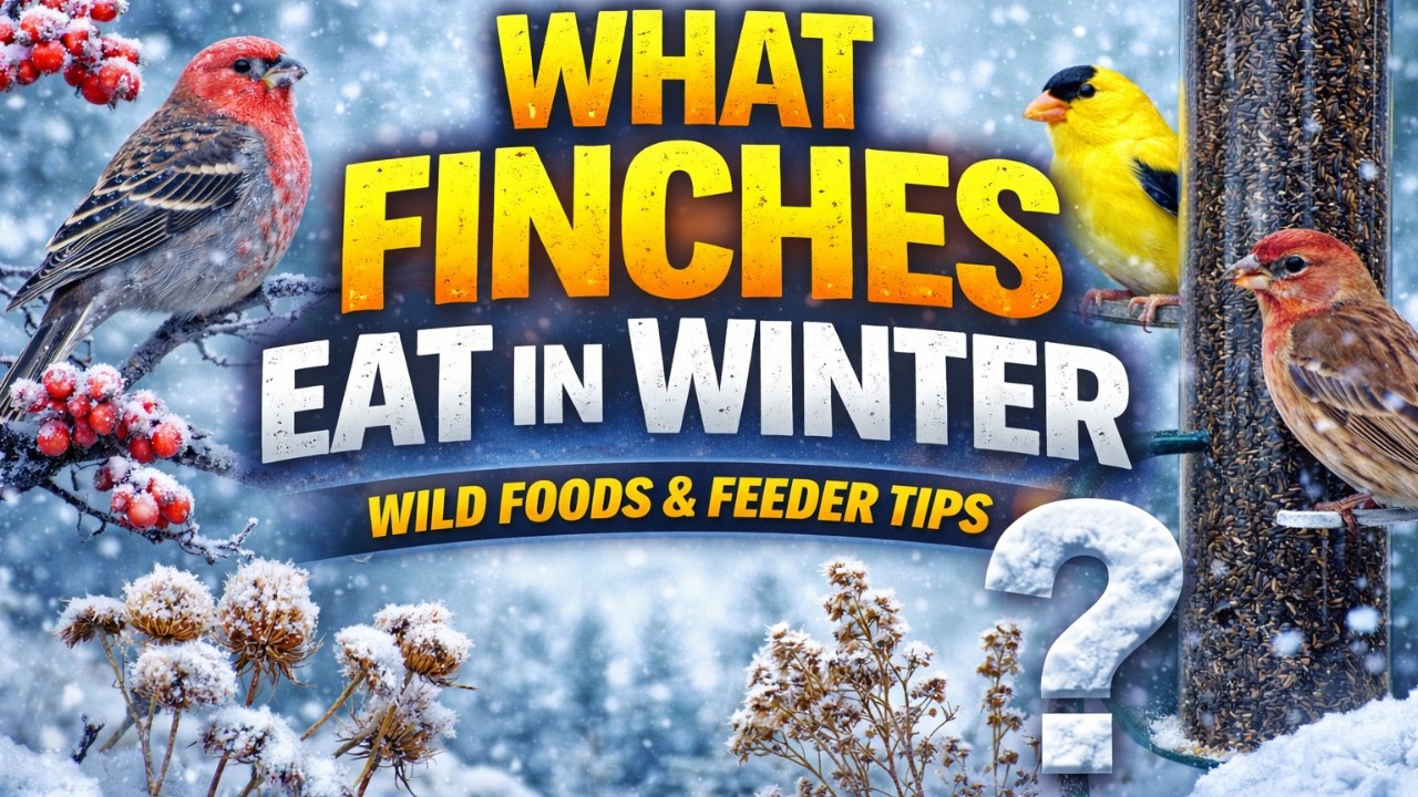 What Do Finches Eat in Winter