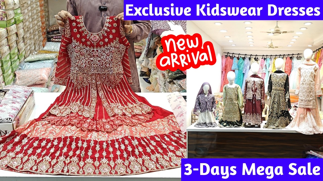 Ramzan Special 3-Days Mega Sale | ₹ 600 Kidswear Palazzo Gharara Farshi Readymade Dresses Gowns