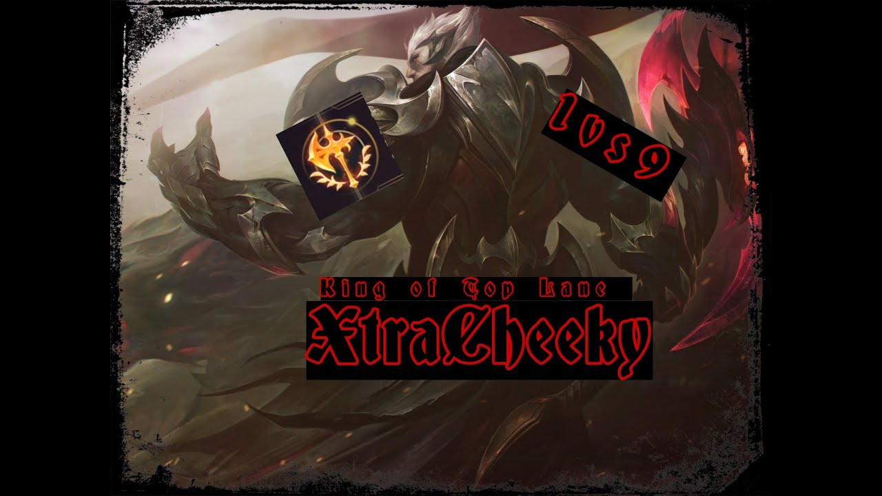 God King Darius Penta Kill 1v9!