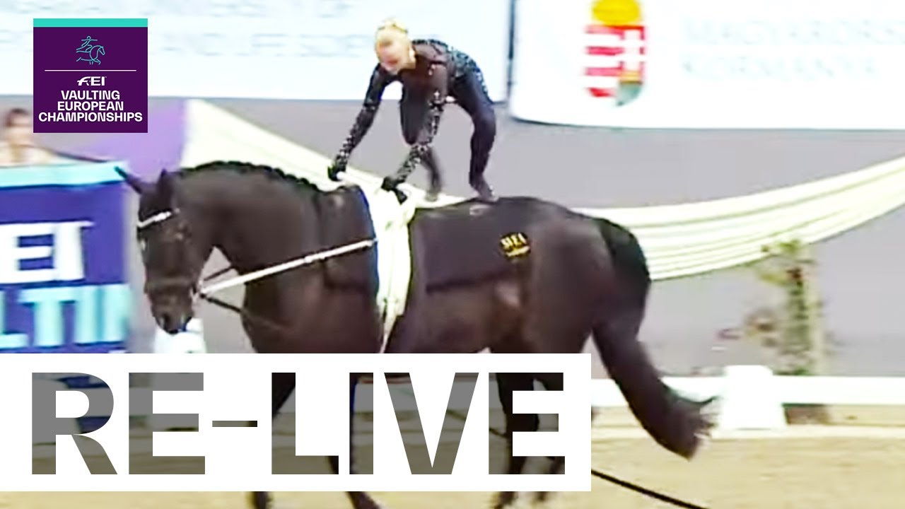 RE-LIVE | Individual Competition – Female Final | FEI Vaulting European Champs 2022