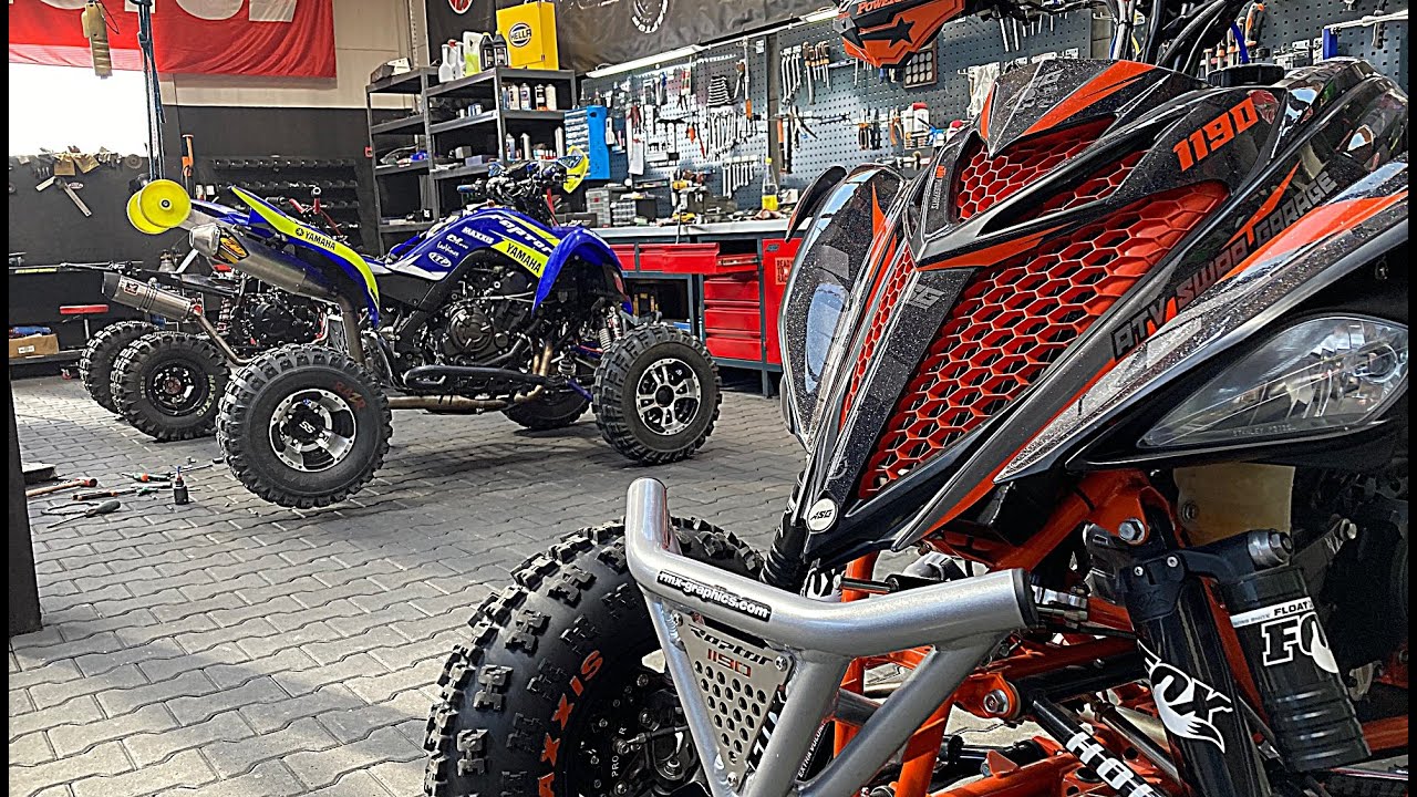 POPRAWIAM SWAP W ATV SWAP GARAGE ASG YAMAHA RAPTOR SWAP MT07