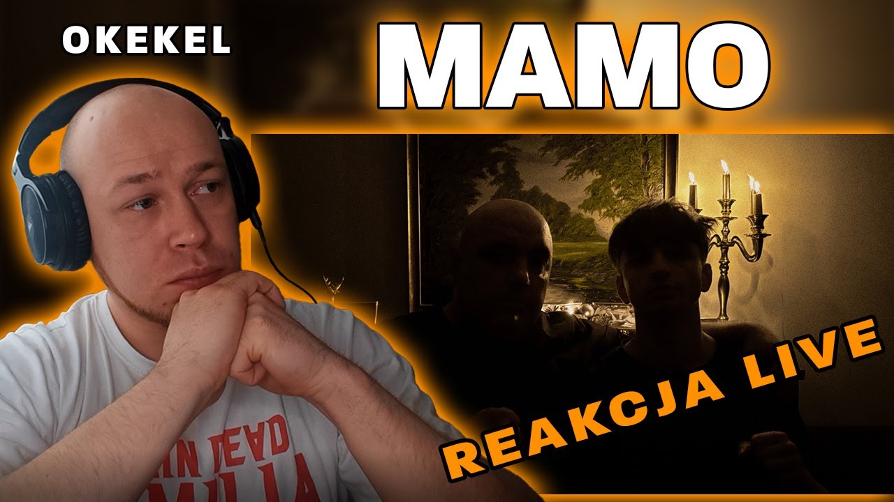 Metal słucha rapu🔴OKEKEL - MAMO🎧REAKCJA LIVE