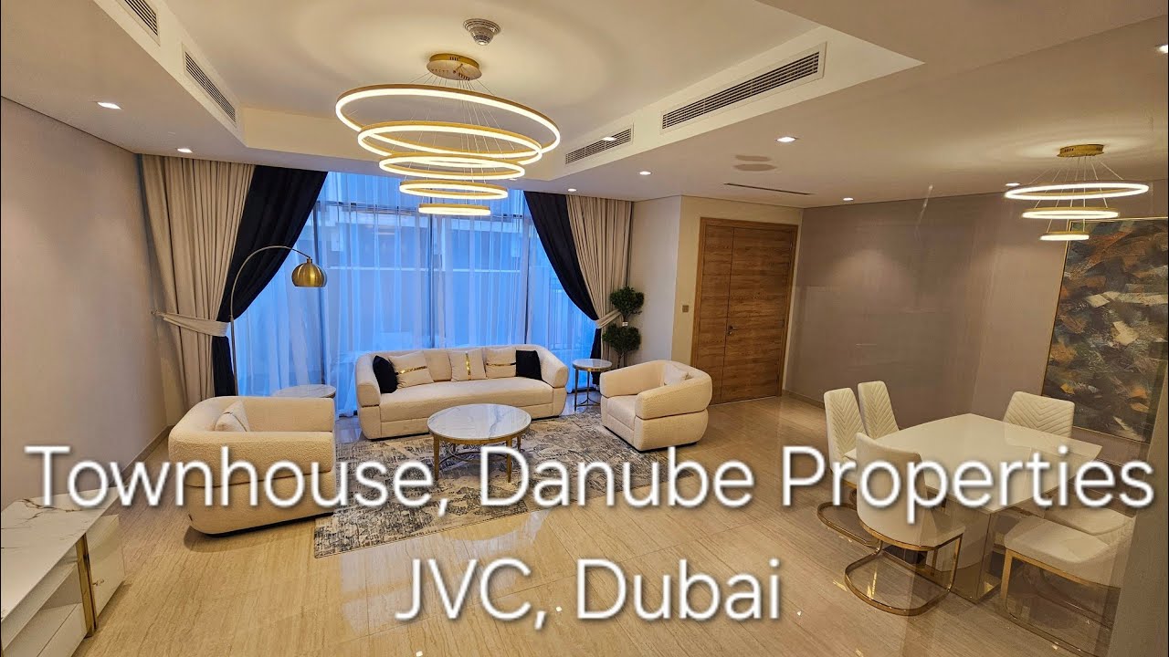 4.5 Million Dirhams, 10.50 Crore INR, 4 Bedroom Townhouse,JVC,Dubai, UAE. Danube Properties