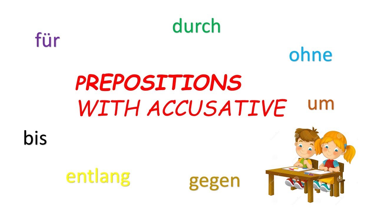 Accusative prepositions in German Language #accusativeprepositions #akkusativpräpotionen