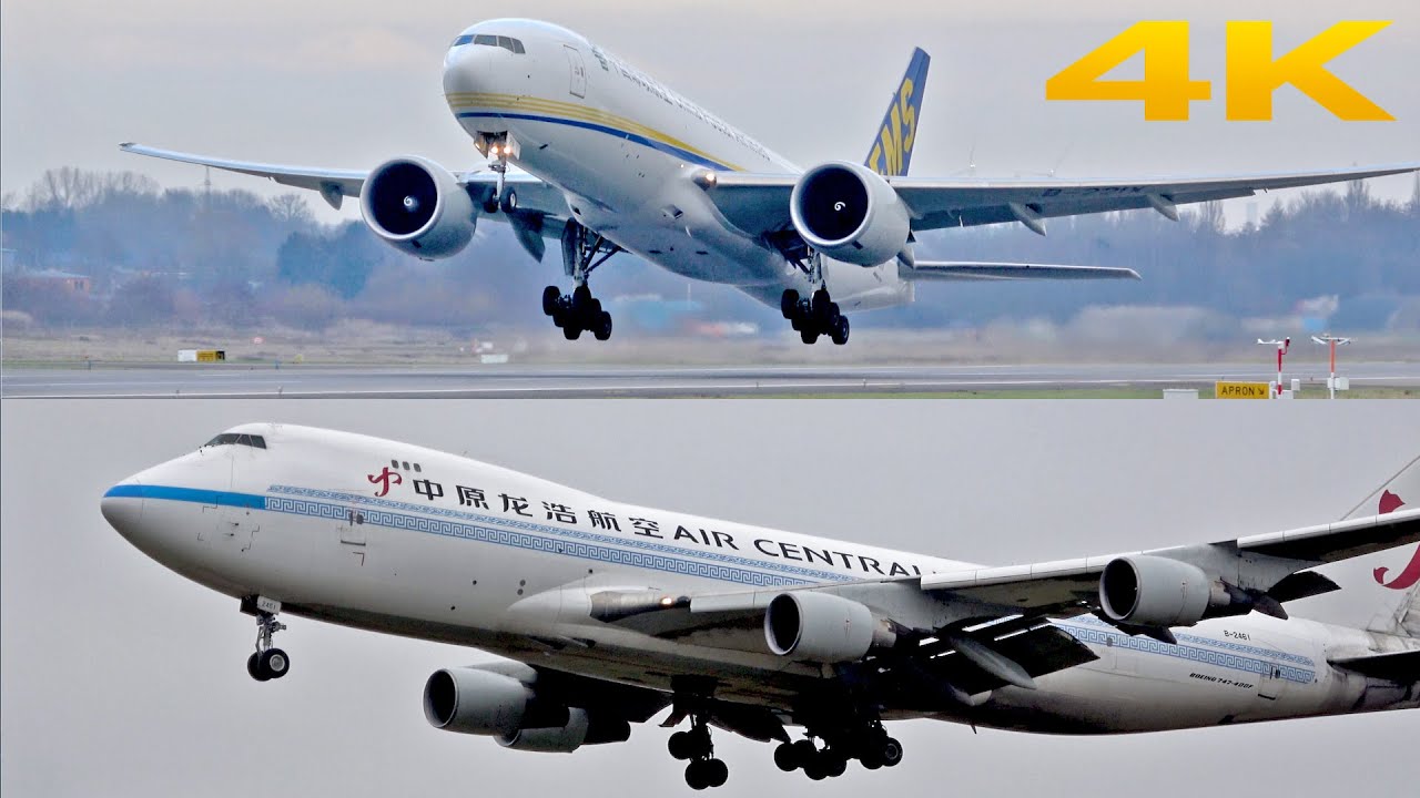 ✈️ 31 MINUTES OF PLANE SPOTTING LIEGE (LGG) WITH CHINA POSTAL AIRLINES AND AIR CENTRAL
