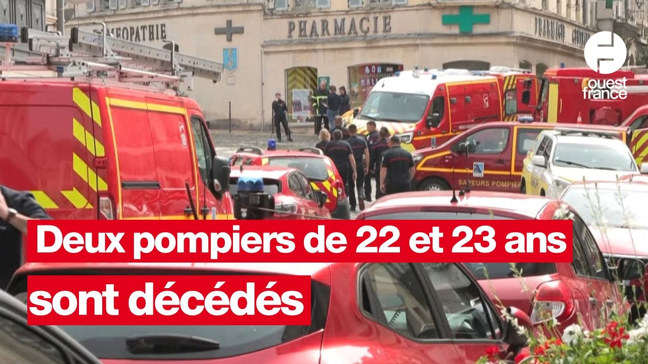 Incendie à Laon : « On a entendu un boum », les deux pompiers portés disparus sont décédés