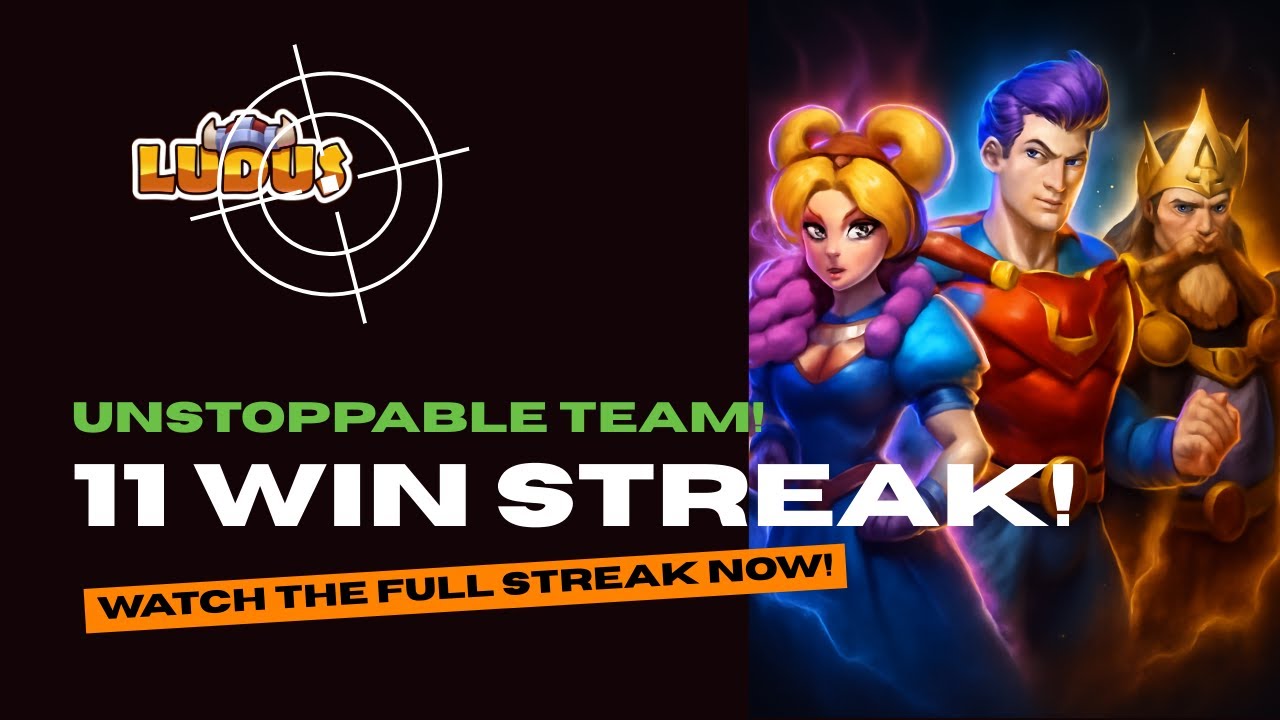 UNSTOPPABLE LEGENDARY TEAM! Ludus Man, King Arthur & Alice DOMINATE The Grand Tournament (11 streak)