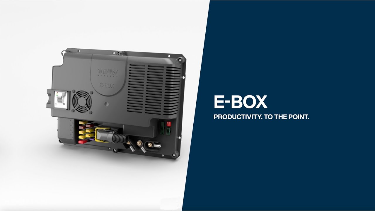 E-BOX: All-in-one power distributor for caravans