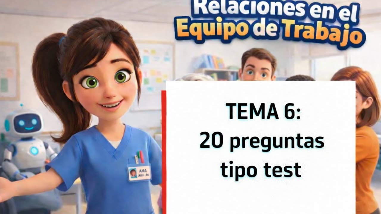 RET TEMA 6: 20 PREGUNTAS TIPO TEST #tcae #pruebaslibres #examen #ret  #clases #curiosidades