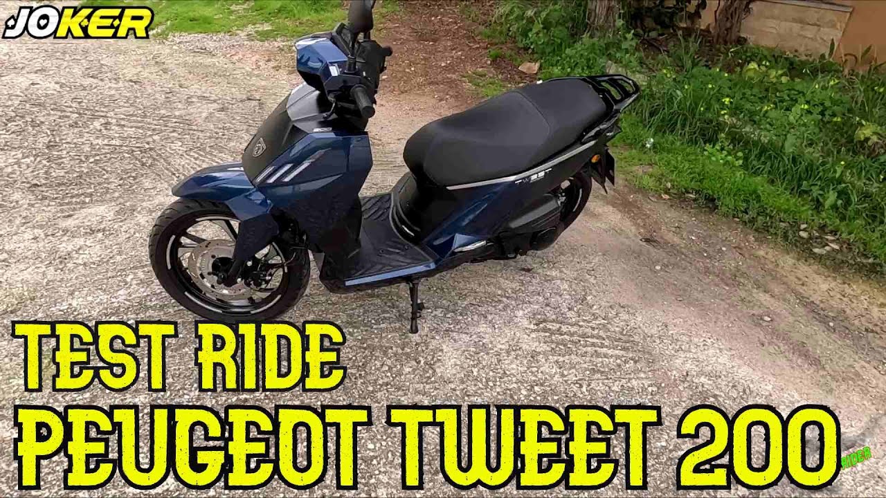 PEUGEOT TWEET 200 Test ride #211