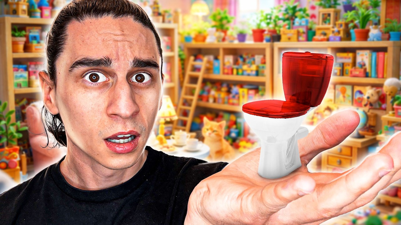 SURVIVRE 24H AVEC DES OBJETS MINIATURES (c'est l'enfer)