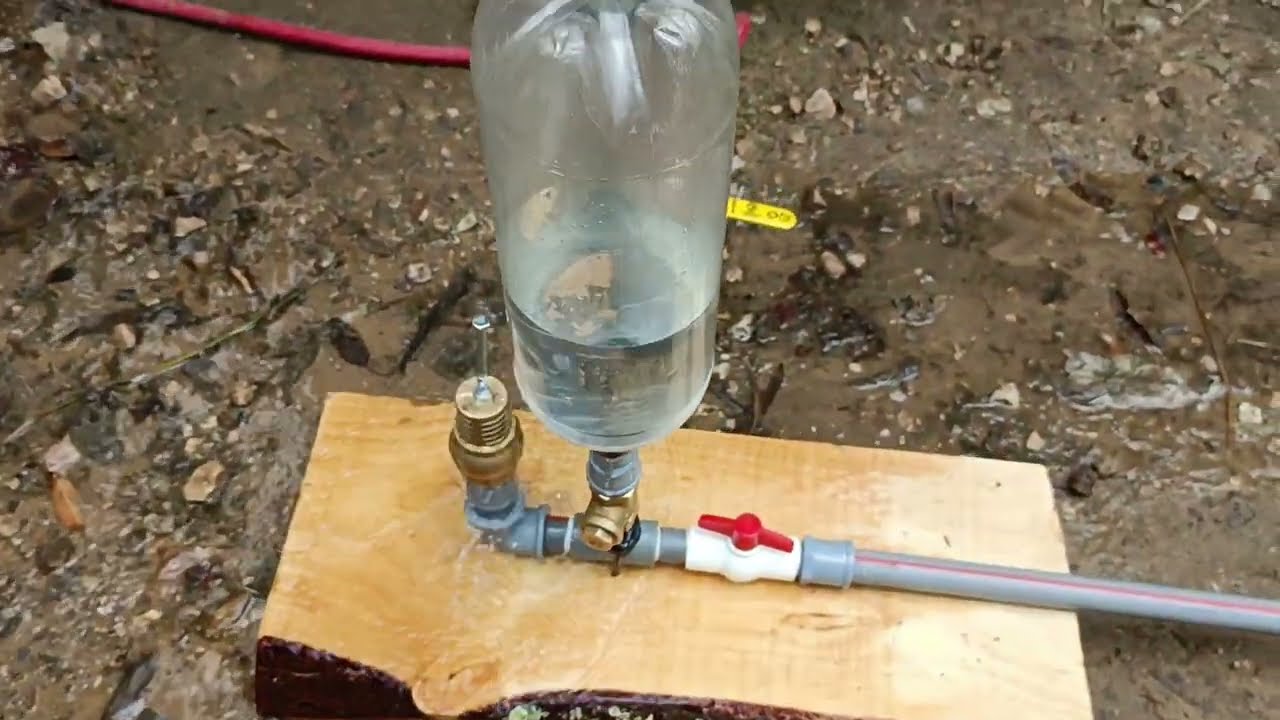 BOMBA DE ARIETE CASERA