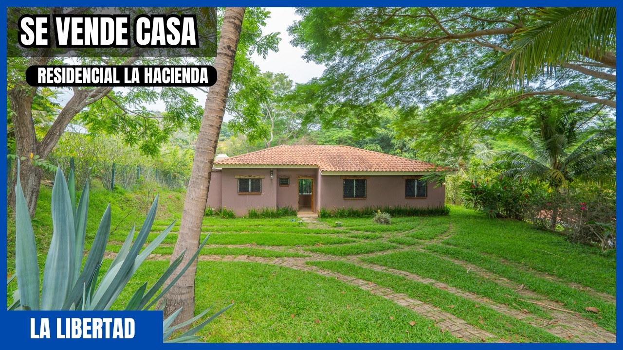 SE VENDE CASA EN RESIDENCIAL LA HACIENDA 🏡 | El Salvador