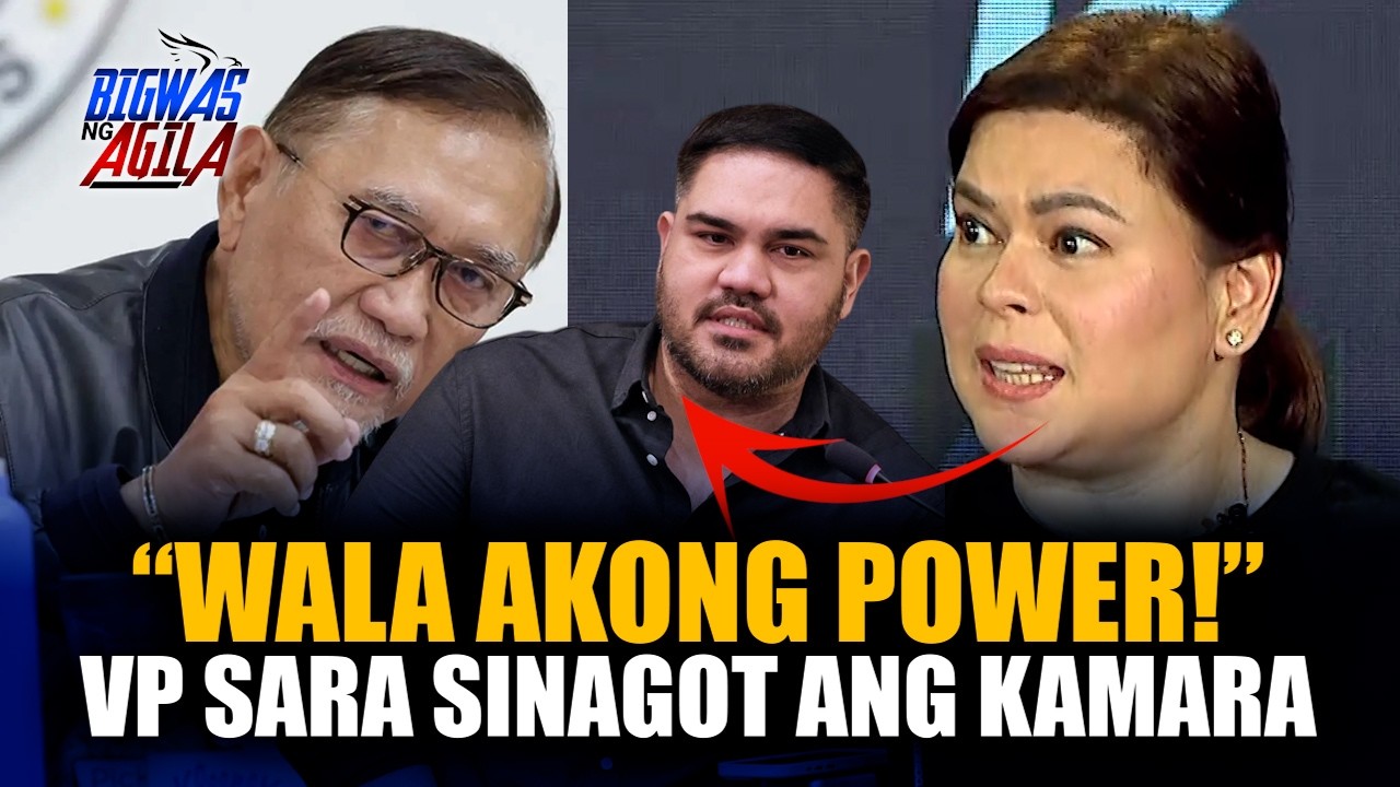 VP SARA SINAGOT ANG KAMARA KAUGNAY SA IMPEACHMENT
