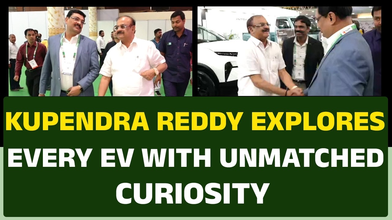 Kupendra Reddy explores every EV with unmatched curiosity |@newsfirstprime