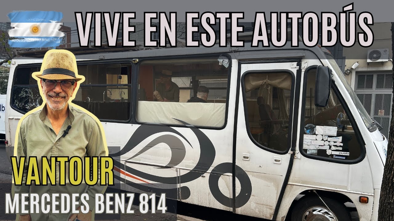 VENDE SU CASA para cumplir su SUEÑO: crear una RADIO NÓMADA en este BUS CAMPERIZADO 🚐 por ARGENTINA