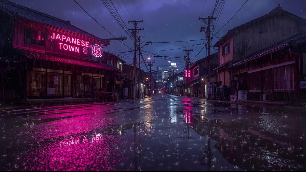 Rainy Night Lofi Mix 🌙 Calm Chillhop Beats to Relax, Study & Sleep #6