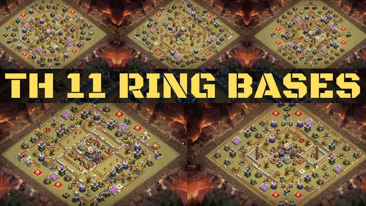 TOWN HALL 11 BASE WITH LINK ! TH 11 RING BASE WITH LINK ! Base links for town hall 11 Clash of Clans