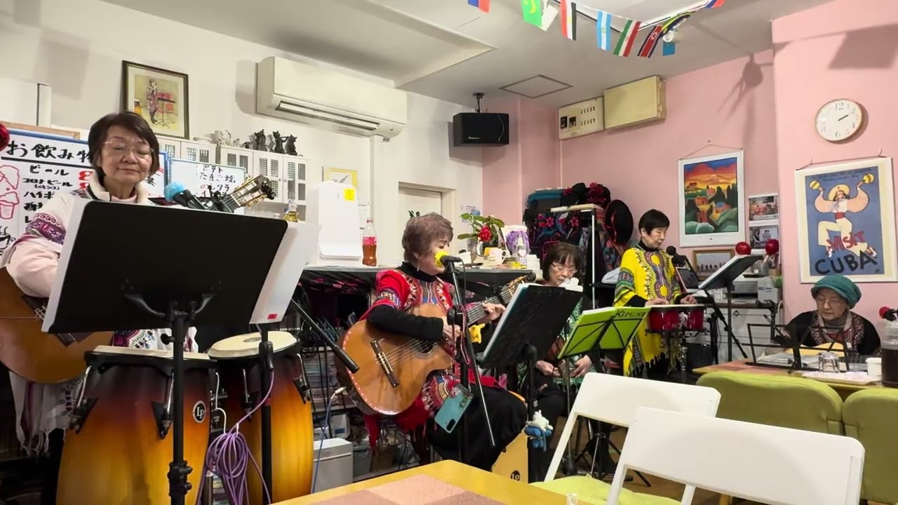 #シエリトリンド　#ビバハウス　#ラテン演奏