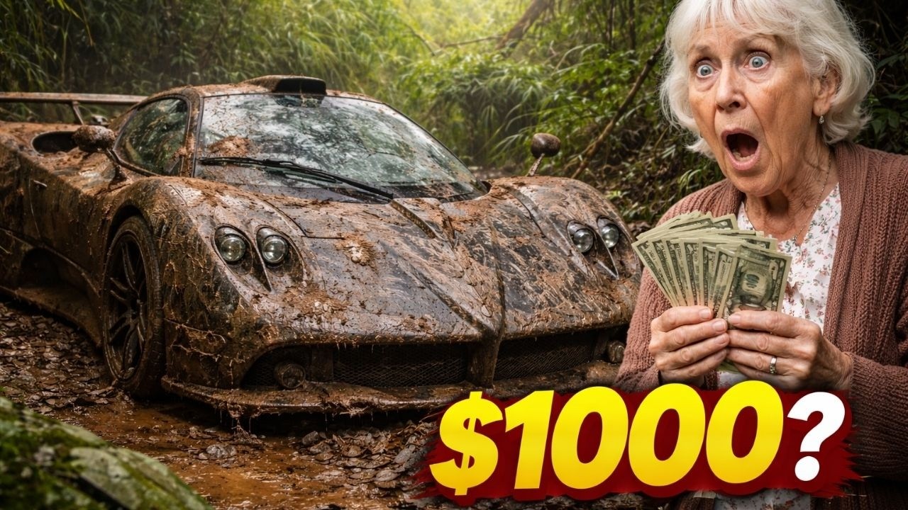 Grandma Sold Her Pagani Zonda for $1000… Full ASMR Restoration
