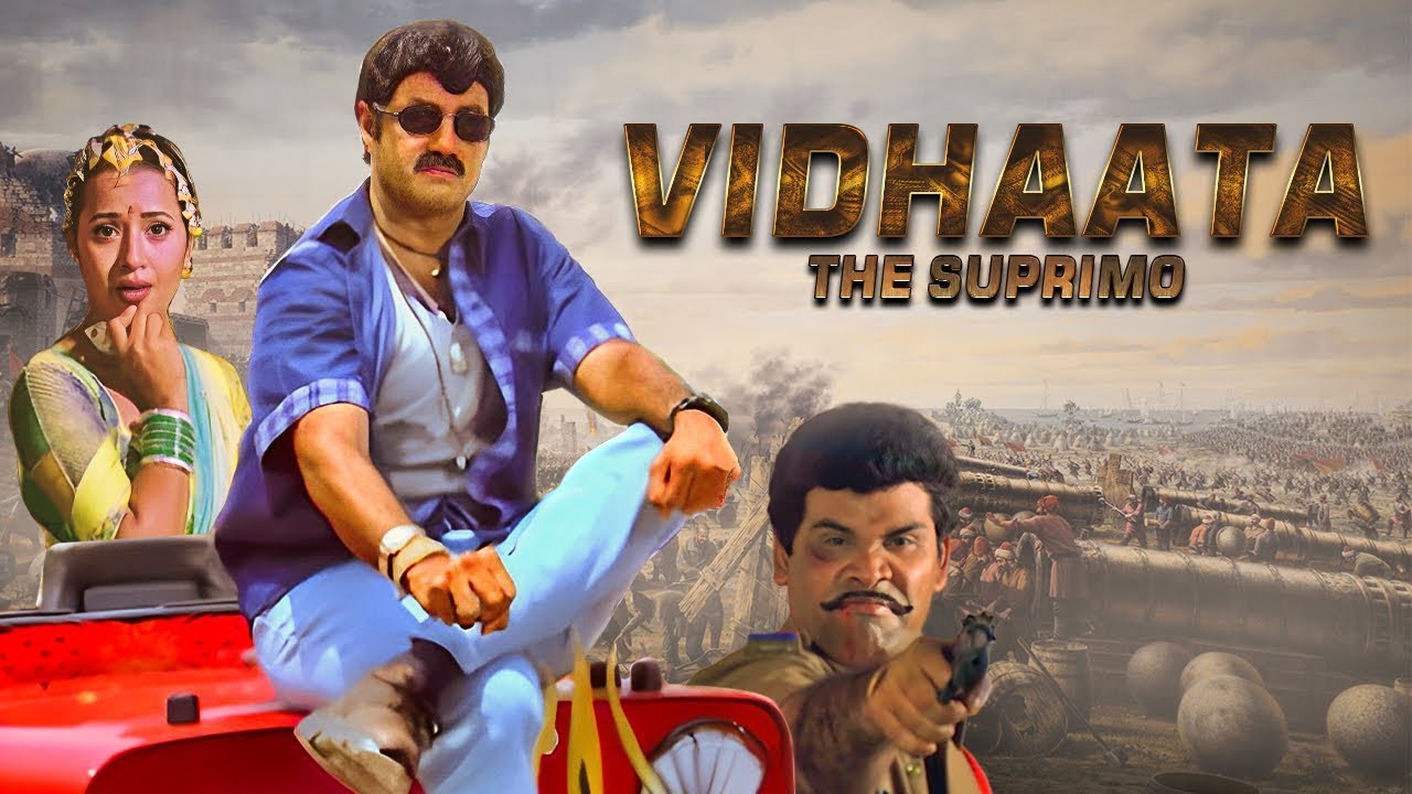 Balakrishna Action Hit 🔥| Vidhaata the Suprimo Hindi Movie | Latest South Dubbed Hindi Action Movie