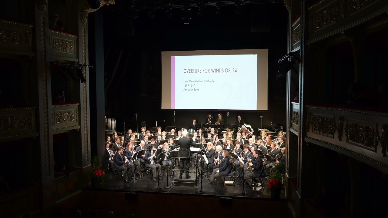 2 OVERTURE FOR WINDS OP. 24