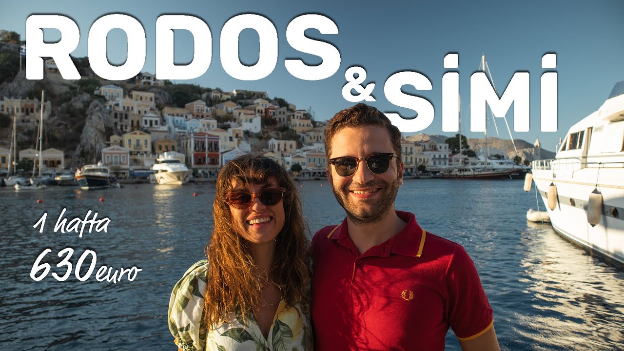 Rodos ve Simi'de 1 Hafta | Arabayla seyahat planı ve bütçesi | Kayıp Gezginler VLOG