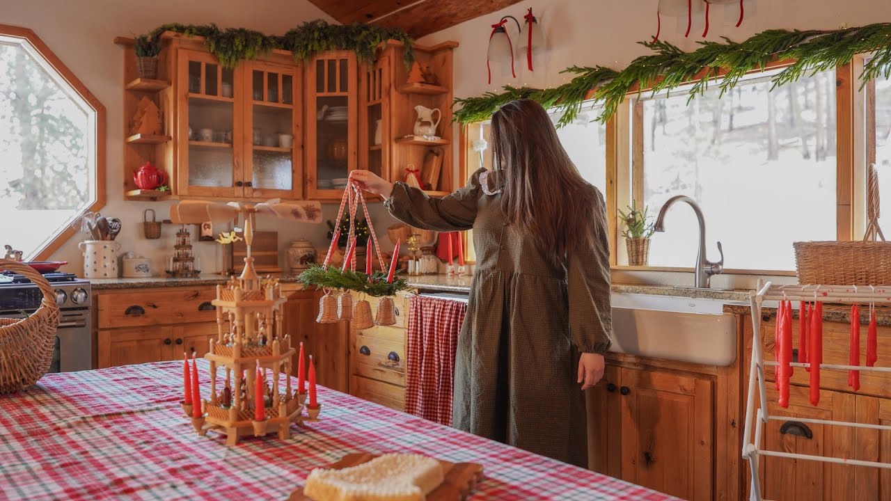 Creating a Handmade Cozy Christmas 🌲 Old Fashioned Christmas & Rural Cooking 