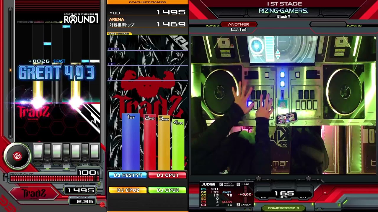 【beatmania IIDX】RIZING-GAMERS. / BlackY
