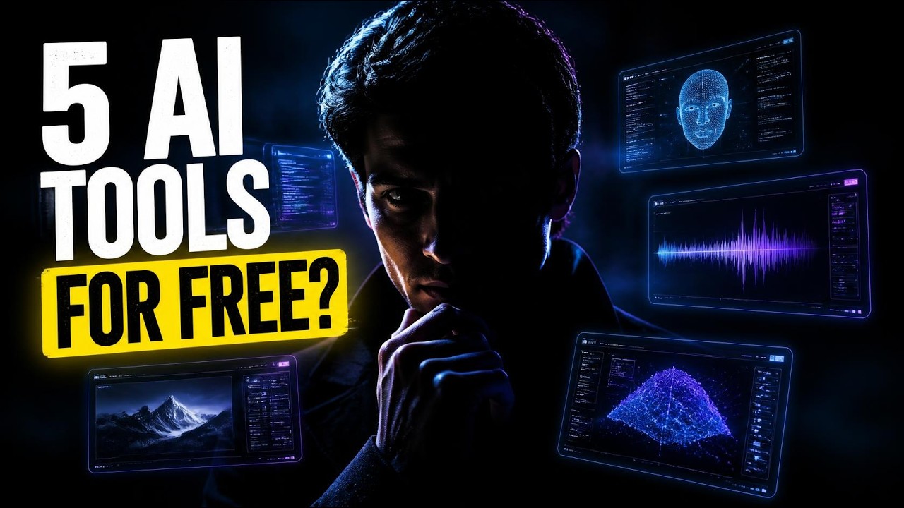 5 Free AI Tools You'll Wish You Knew Sooner