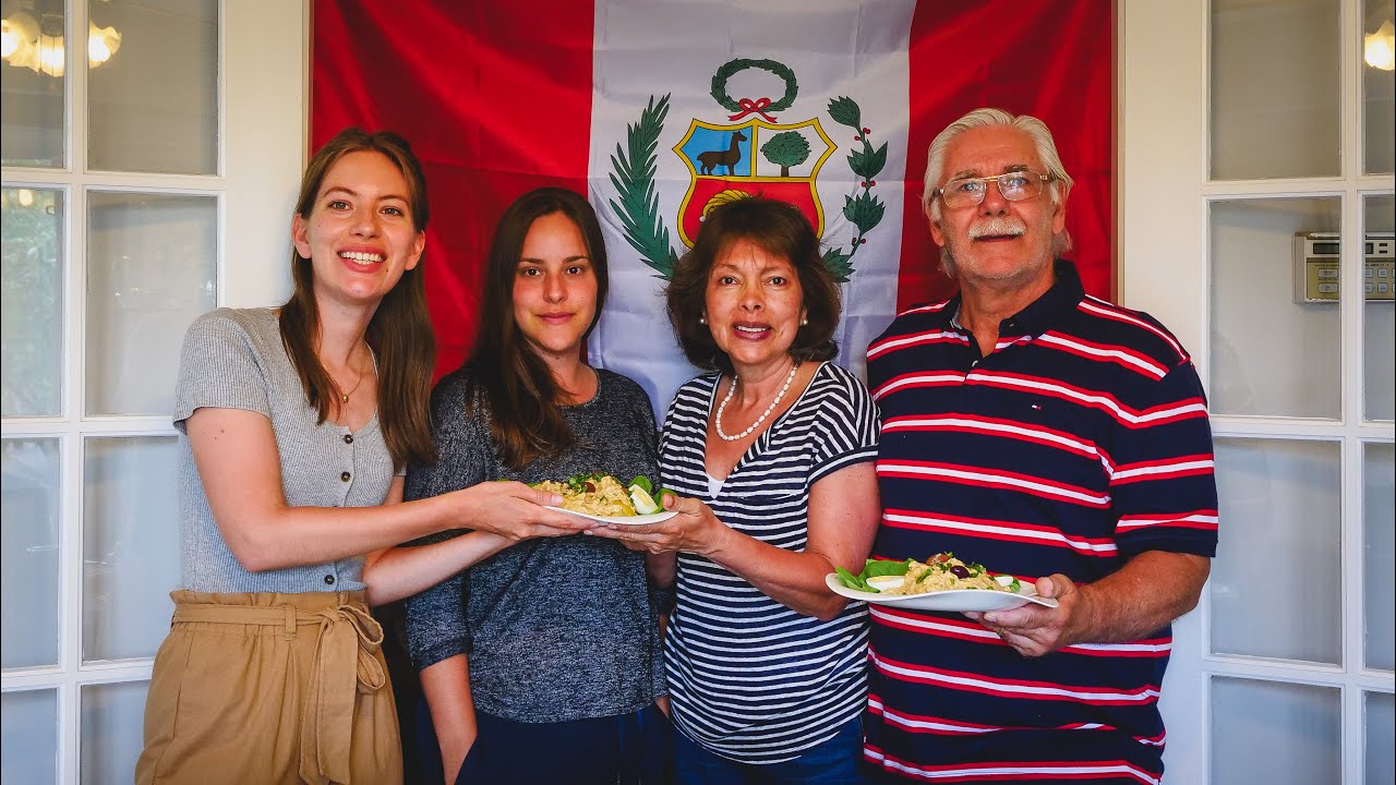 AJÍ DE GALLINA + SUSPIRO a la LIMEÑA | Cocinando COMIDA PERUANA para las Fiestas Patrias de Perú!