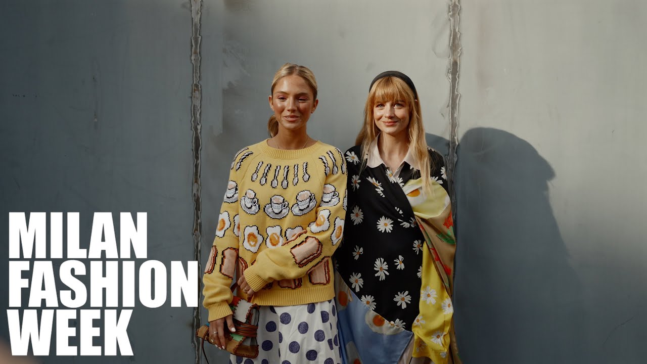 MOSCHINO StreetStyle l Milan Fashion Week 2025