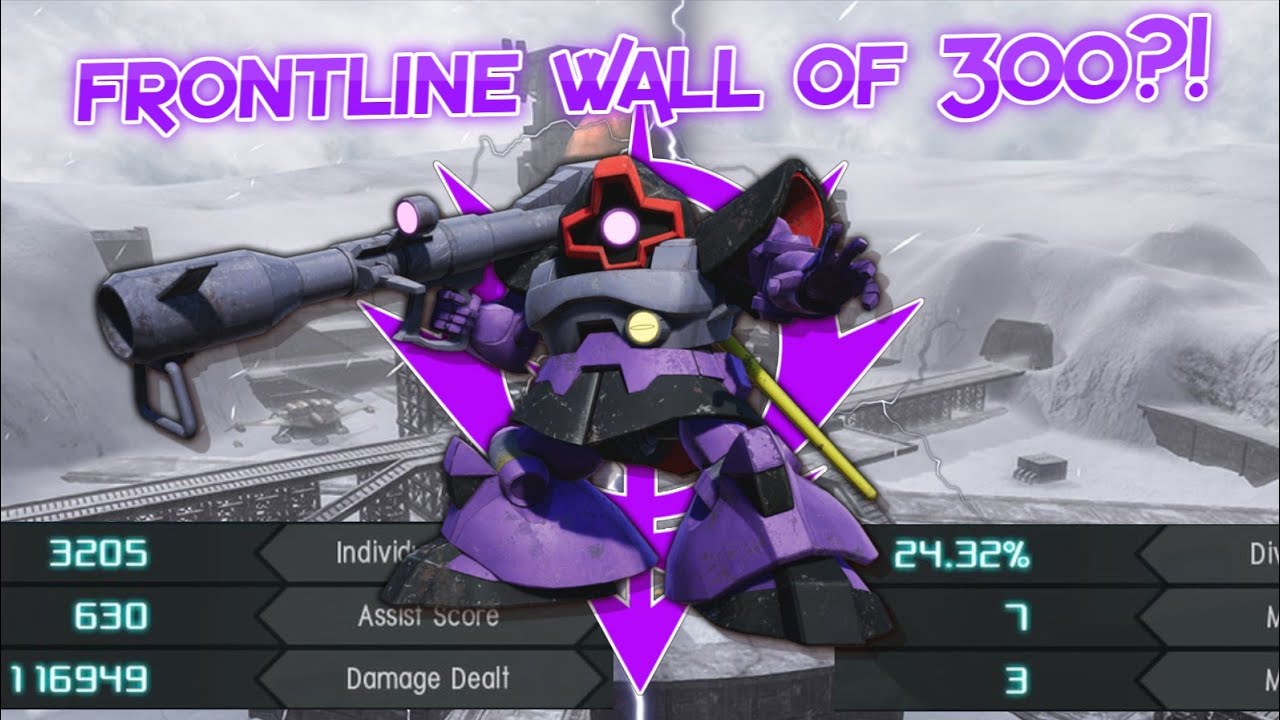 GBO2 MS-09 Dom: Frontline wall of 300 cost?!
