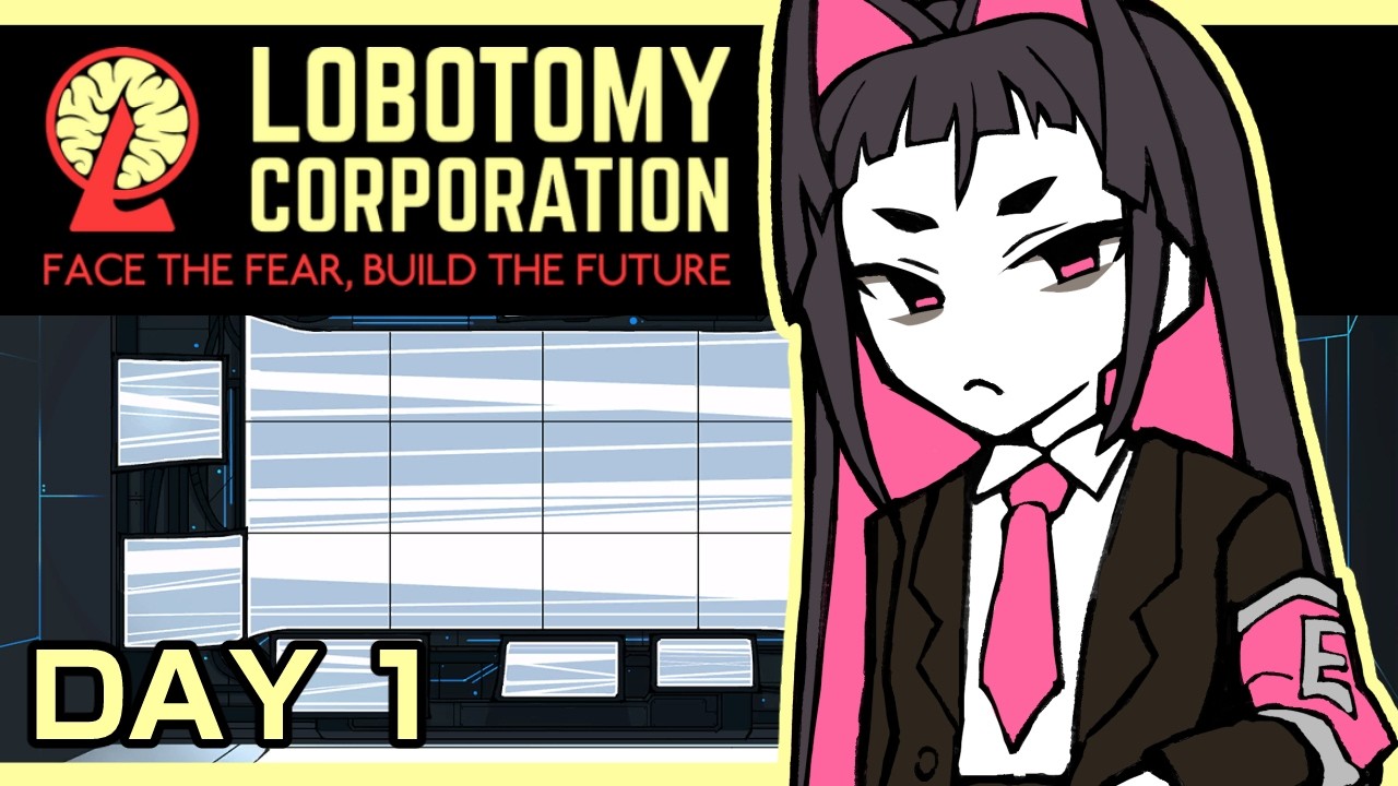 【LOBOTOMY CORPORATION】-  Schadenfreude Killed my Run When I Played 3 Years Ago (DAY 1)