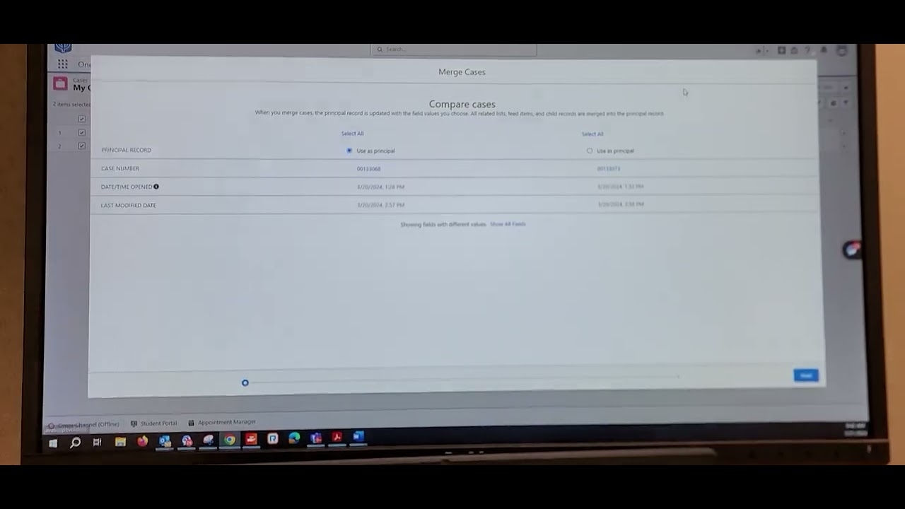 How To Merge Cases.